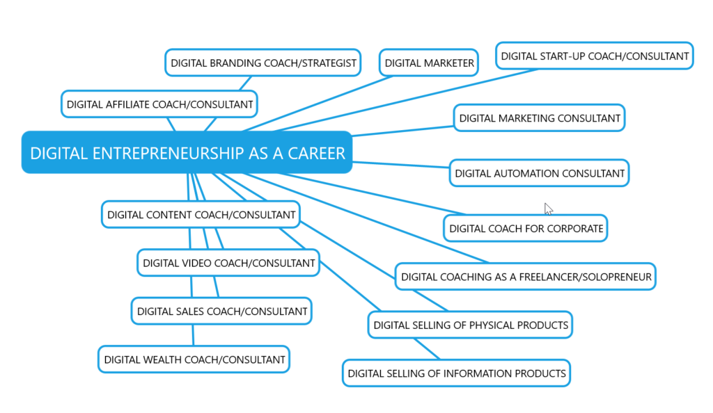 DIGITAL ENTREPRENEURSHIP AS A CAREER