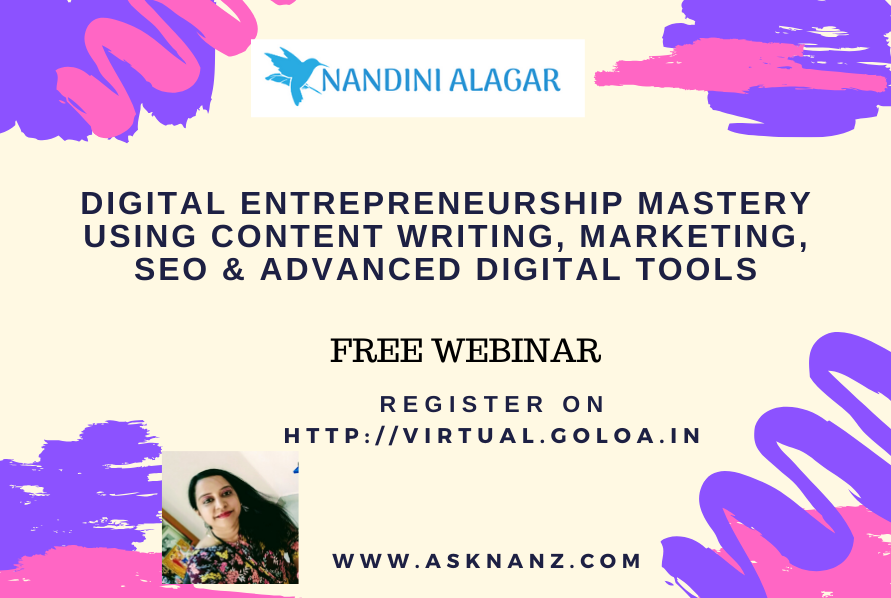 digital entrepreneurship mastery using content writing, marketing, seo & advanced digital tools