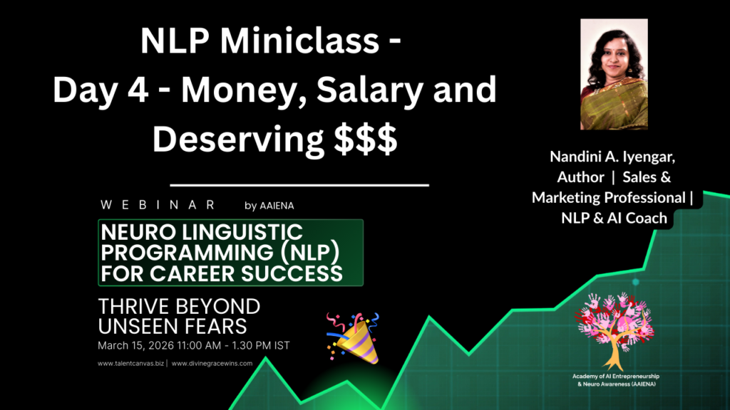 NLP - money, salary and energy